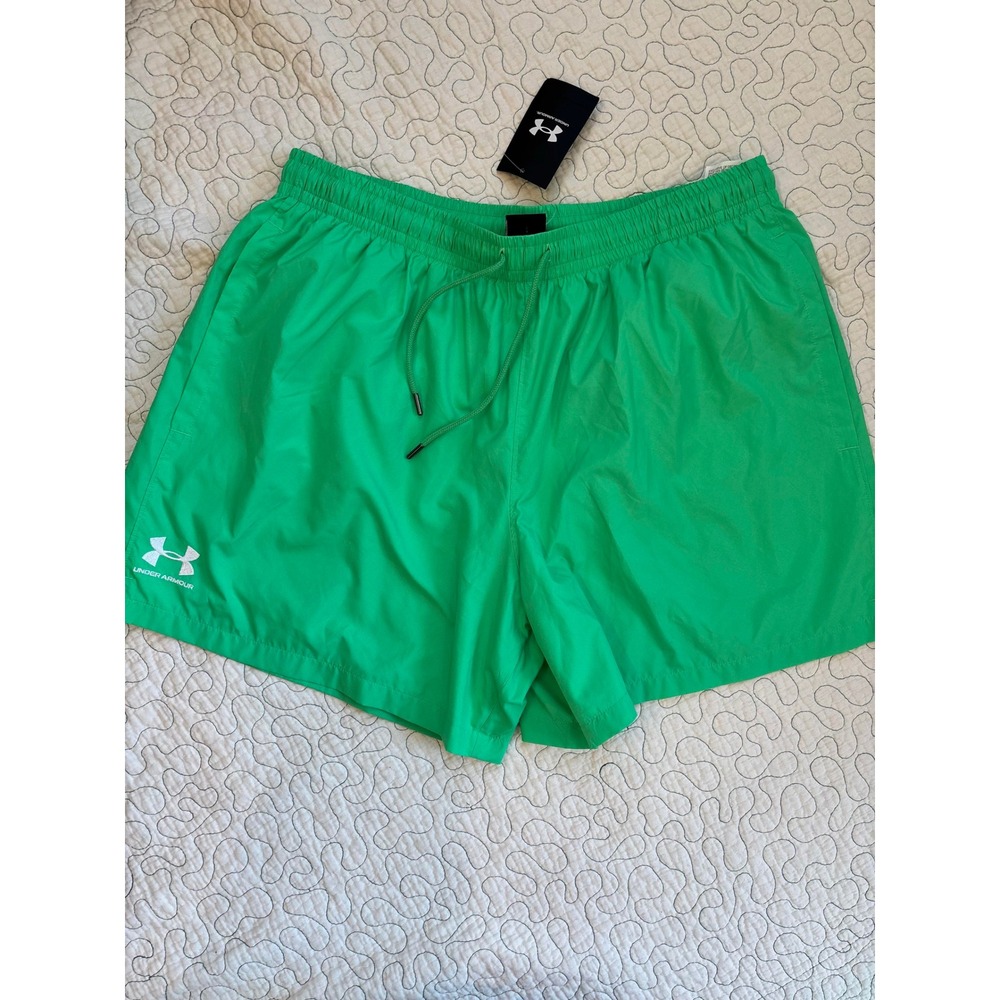 Under Armour Men's Green Volley Shorts Size XL #57
